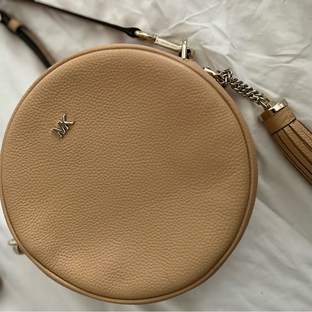 Michael Kors MK leather crossbody purse